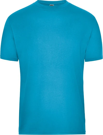 Daiber JN 1808 Pánské pracovní tričko z bio bavlny - Solid 02.1808 turquoise Daiber JN 1808 Pánské pracovní tričko z bio bavlny - Solid 02.1808 turquoise