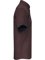 Kariban K 551 Popelínová košile "Ace" s krátkým rukávem 20.K551 brown Kariban K 551 Popelínová košile "Ace" s krátkým rukávem 20.K551 brown