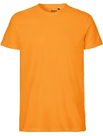 Neutral O 61001 Pánské tričko z bio bavlny 77.6101 okay orange