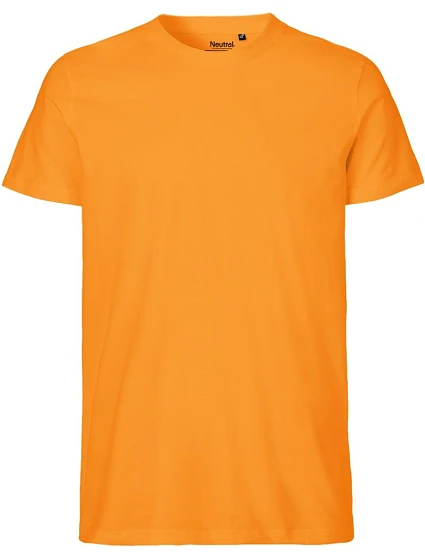 Neutral O 61001 Pánské tričko z bio bavlny 77.6101 okay orange