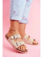 Dámské Nazouváky Béžové model 21533346 - EVENTO Dámské Nazouváky Béžové model 21533346 - EVENTO