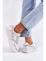 Dámské nízké sportovní boty Bíle Solveig