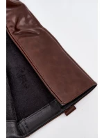 Dámské Boty Na Nízkém Podpatku Zateplené Hnědé model 21704739 - Boto Dámské Boty Na Nízkém Podpatku Zateplené Hnědé model 21704739 - Boto
