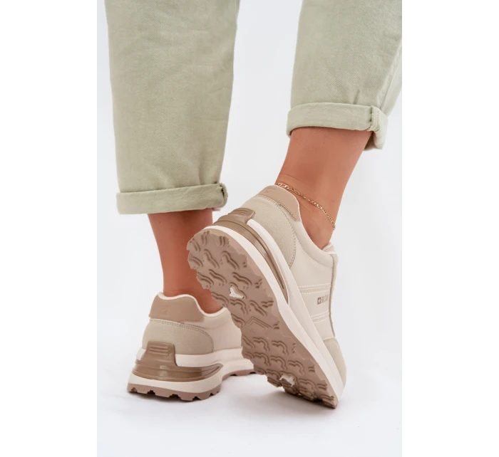 Dámské sportovní tenisky Big Star TT274876 HI-POLY SYSTEM Béžové