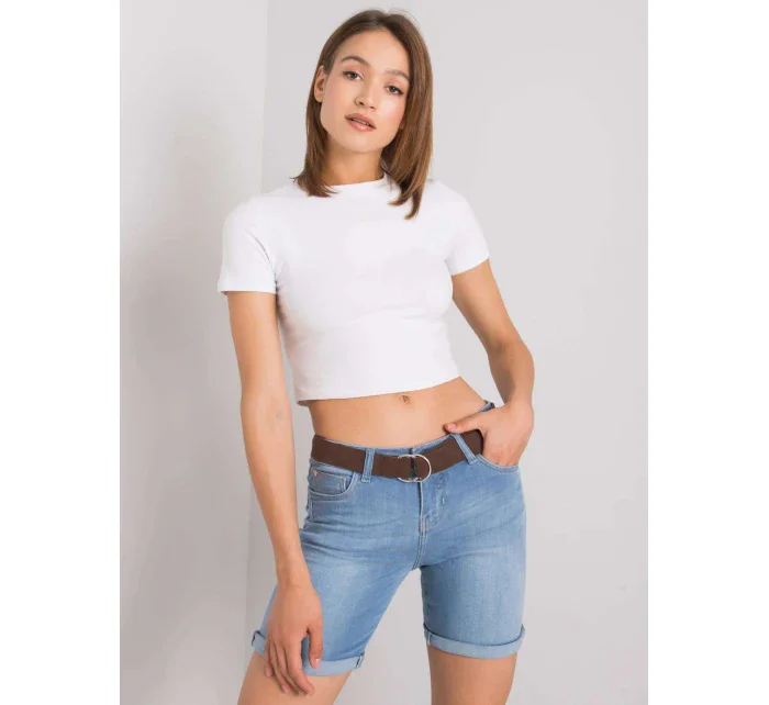 Šortky D85032C62033ZL150 světle modré