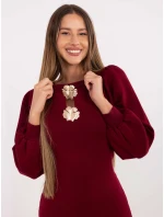 PM SK šaty YIS1063.17 bordó PM SK šaty YIS1063.17 bordó