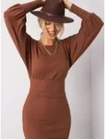 Šaty RV SK 6079.65 hnědá Šaty RV SK 6079.65 hnědá