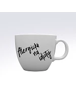 ALERGICKÁ NA IDIOTY - MEGA XXL keramický hrnek 1000 ml ALERGICKÁ NA IDIOTY - MEGA XXL keramický hrnek 1000 ml