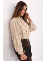 Košile s dlouhým rukávem model 220300 Italy Moda Košile s dlouhým rukávem model 220300 Italy Moda