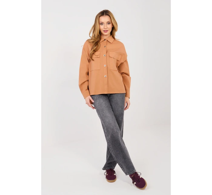 Košile s dlouhým rukávem  model 224201 Italy Moda