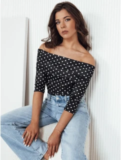 dámská pruhovaná halenka černá Dstreet model 21976246 - FashionStreet