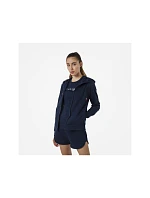 Rossignol mikina W LOGO SWEAT FZ HOOD FL námořnická modrá
