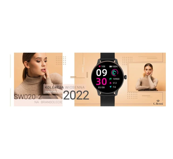 Hodinky SMARTWATCH G.ROSSI SW020-2 Hodinky SMARTWATCH G.ROSSI SW020-2