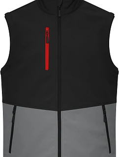 JN 3vrstvá softshellová vesta 02. grey model 22460408 - Daiber