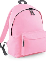BagBase BG 125 Originální módní batoh 52.0125 classic pink/graphite grey