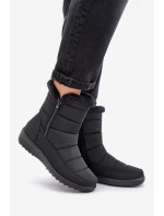 Dámské Sněhule Na Zip S Kožíškem Černé model 21675452 - EVENTO Dámské Sněhule Na Zip S Kožíškem Černé model 21675452 - EVENTO