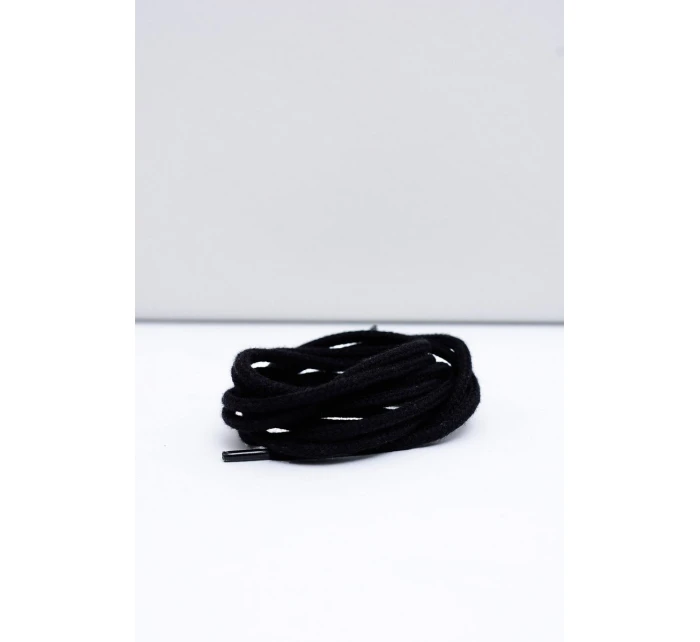 Černá kulatá tkaničky Corbby