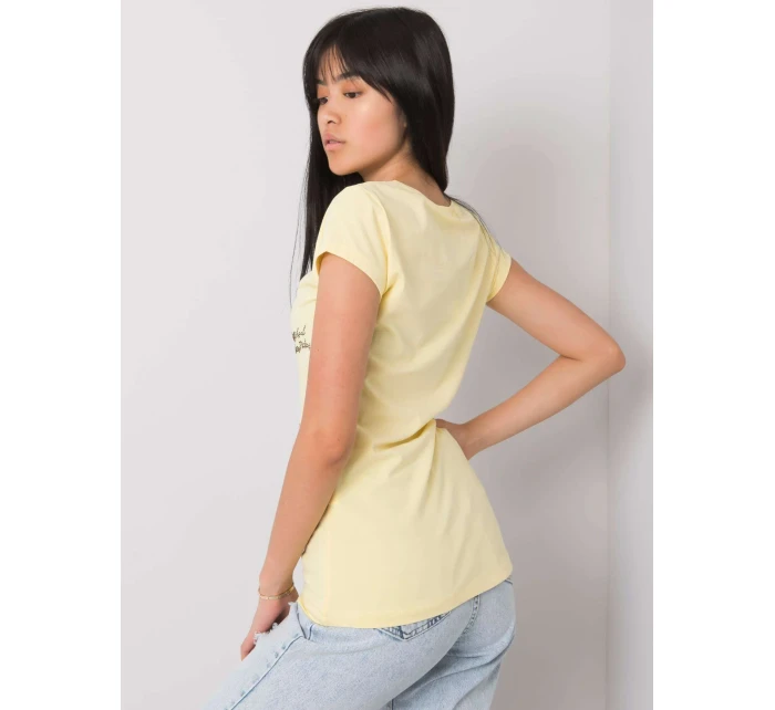 Tričko EM TS ES 21 531.14 světle žlutá