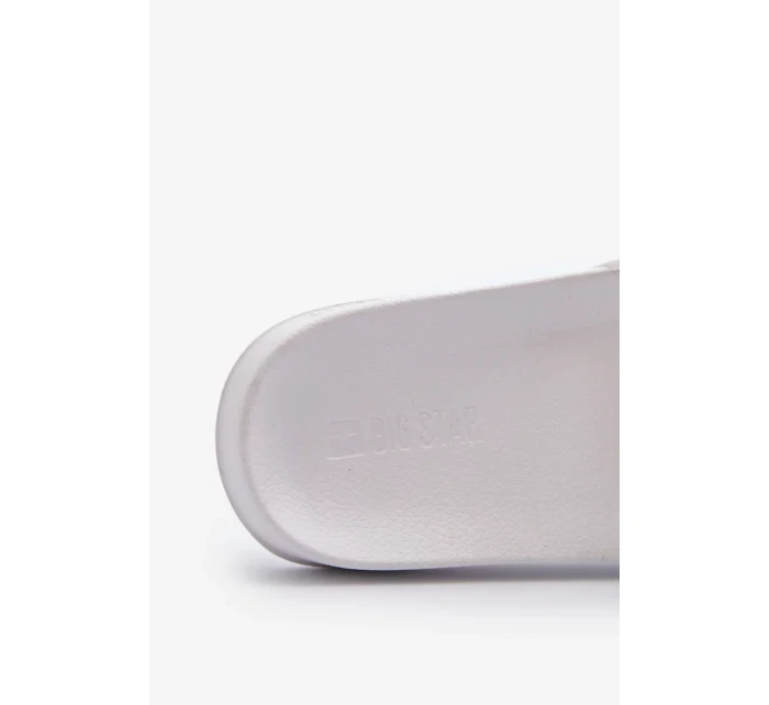 Pánské pantofle Big Star Bílé