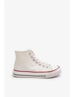 Dámské vysoké tenisky Big Star Bílé Dámské vysoké tenisky Big Star Bílé