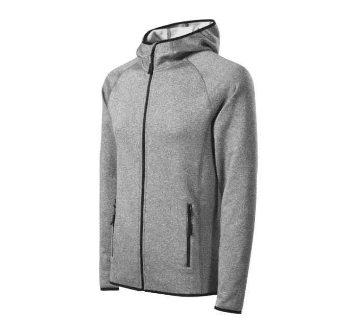 Direct stretch fleece pánský tmavě šedý melír Direct stretch fleece pánský tmavě šedý melír