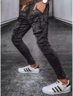 Pánské džínové bojové kalhoty černé model 21964353 - Dstreet Pánské džínové bojové kalhoty černé model 21964353 - Dstreet