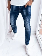 Pánské modré džínové kalhoty FashionStreet UX3990