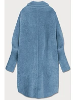 Vlněný přehoz z alpaky, barva ice blue (7108) Vlněný přehoz z alpaky, barva ice blue (7108)