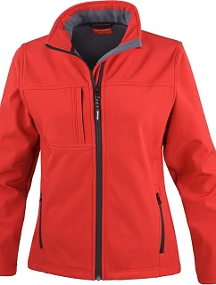 R Dámská 3vrstvá softshellová bunda 30. red model 22427315 - Result