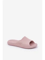 Dámské Pantofle Světle Růžové model 21668819 - 4F Dámské Pantofle Světle Růžové model 21668819 - 4F