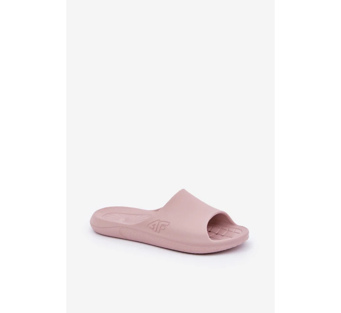 Dámské Pantofle Světle Růžové model 21668819 - 4F Dámské Pantofle Světle Růžové model 21668819 - 4F
