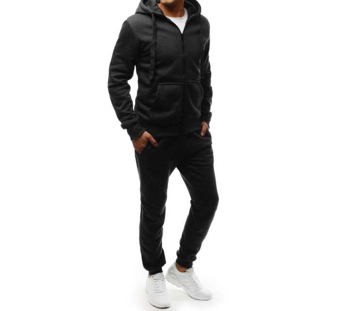 Pánská černá tepláková souprava Dstreet model 21962986 - FashionStreet Pánská černá tepláková souprava Dstreet model 21962986 - FashionStreet