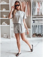 Dámská tepláková souprava LOVE SPORT šedá FashionStreet AY1137 Dámská tepláková souprava LOVE SPORT šedá FashionStreet AY1137