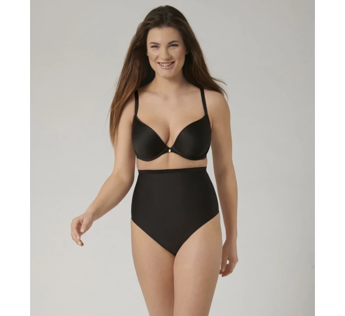Dámské kalhotky Triumph Shape Smart Highwaist String černé Dámské kalhotky Triumph Shape Smart Highwaist String černé