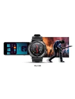 VELTORI VT130-1 Smartwatch Černý silikonový řemínek