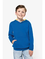K 453 Dětská kontrastní mikina s kapucí grey model 22509451 - Kariban K 453 Dětská kontrastní mikina s kapucí grey model 22509451 - Kariban
