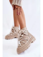 Dámské módní sněhule Béžove model 21603560 - Boto