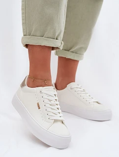 Sneakersy na platformě Big Star model 22042666 bílé - Big Star Shoes