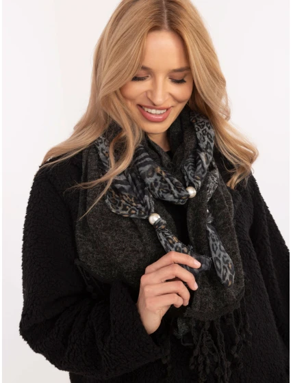 Šála AT SZ 0247.83P tmavě šedá Šála AT SZ 0247.83P tmavě šedá