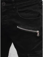 Pánské bojové kalhoty černé FashionStreet UX4237 Pánské bojové kalhoty černé FashionStreet UX4237