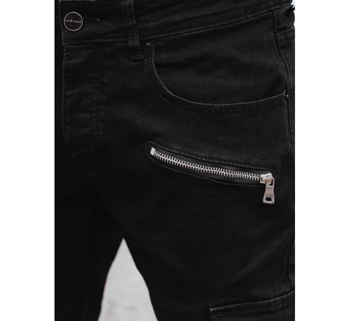 Pánské bojové kalhoty černé FashionStreet UX4237 Pánské bojové kalhoty černé FashionStreet UX4237