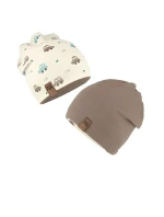 AJS 50-076 oboustranná dětská čepice