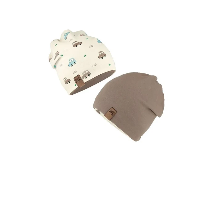 AJS 50-076 oboustranná dětská čepice