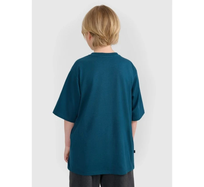 Chlapecké tričko oversize s potiskem 4F 4FJRAW25TTSHM3061-46S Chlapecké tričko oversize s potiskem 4F 4FJRAW25TTSHM3061-46S