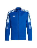Dětská fotbalová mikina Tiro 21 Track GM7315 modrá - Adidas Dětská fotbalová mikina Tiro 21 Track GM7315 modrá - Adidas