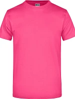 Daiber JN 02 Tričko z těžké bavlny 02.0002 pink