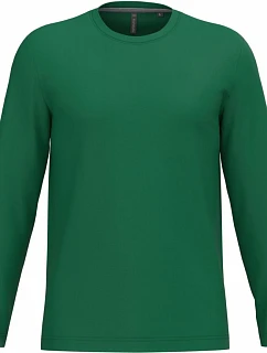 Kariban K 359 Pánské tričko s dlouhým rukávem 20.K359 kelly green