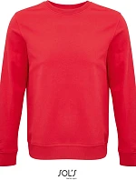 SOL'S Comet Unisex mikina z bio bavlny 25.3574 red