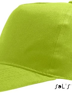SOL'S Sunny Kids Dětská 5 panelová kšiltovka 25.8111 apple green