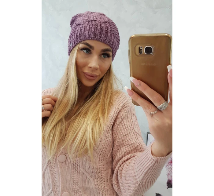 Fleecová čepice Carolina K243 tmavě růžová Fleecová čepice Carolina K243 tmavě růžová